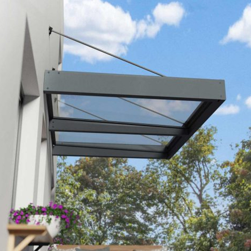 Canopia - Door canopy - 192x140cm - Sophia XL 2000 - Light grey