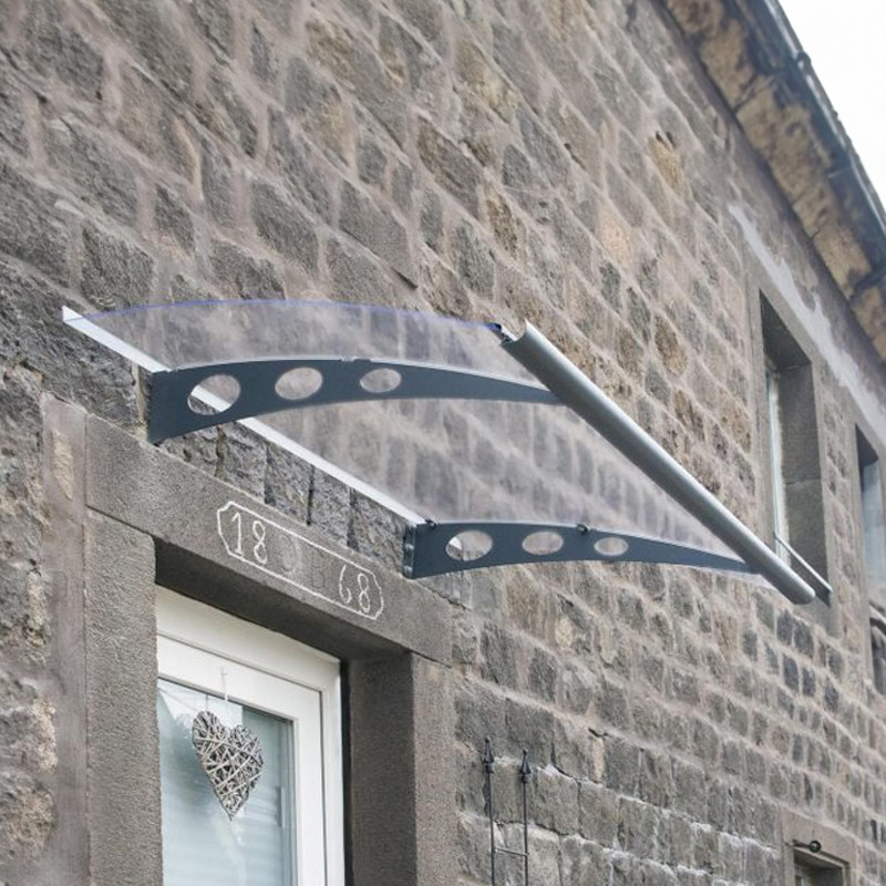 Canopia - Tenda da sole per porte - 135x90,5cm - Garamond 1350 - Grigio chiaro