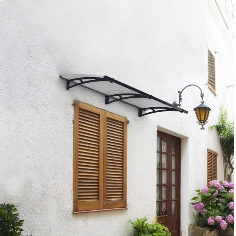 Canopia - Marquesina de puerta - 205.5x91.5cm - Aquila 2050 - Gris solar