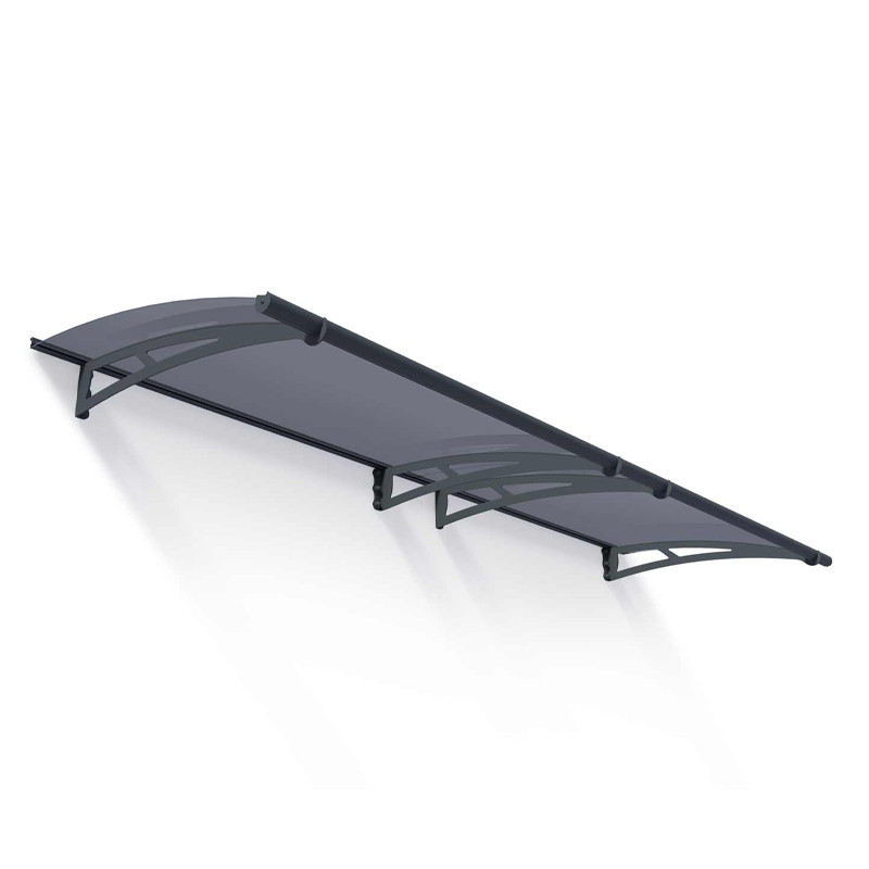 Canopia - Tettoia per porta - 302x91,5cm - Aquila 3000 - Grigio solare