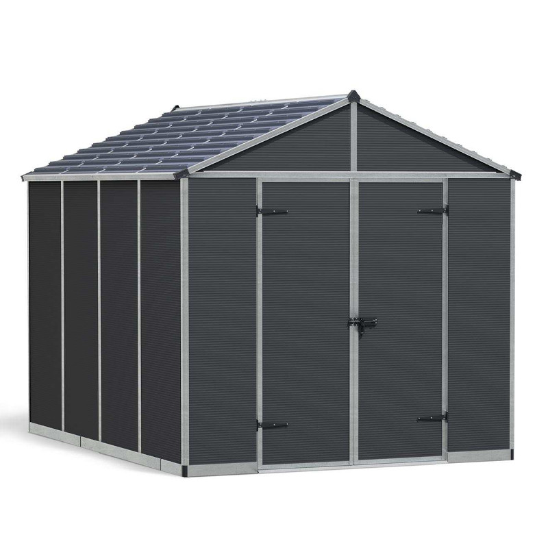 Canopia - Abris de jardin - 237x303cm - Rubicon - Gris foncé