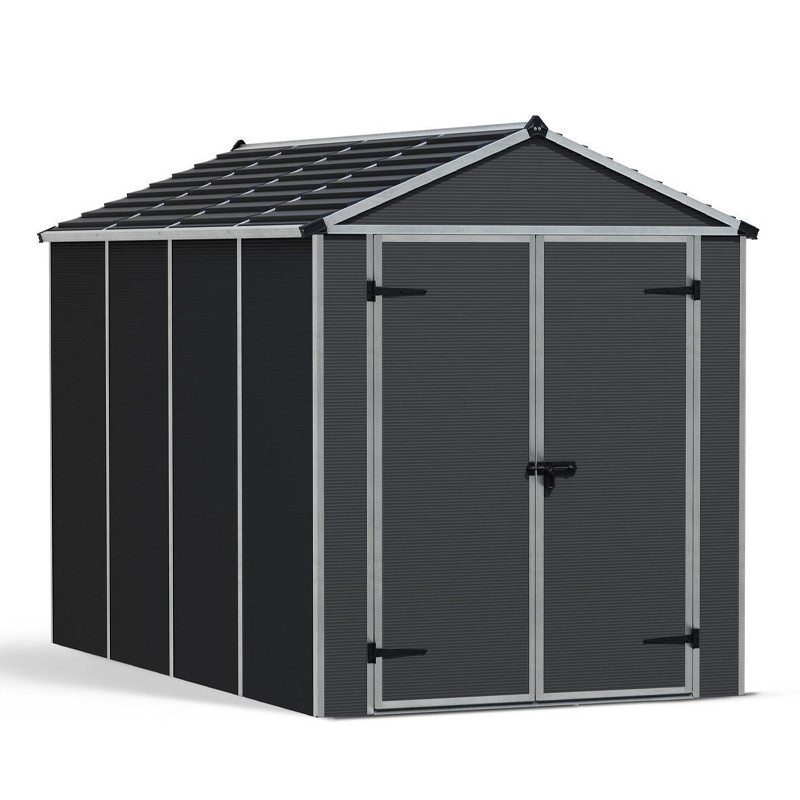 Canopia - Abris de jardin - 185x304cm - Rubicon - Gris foncé