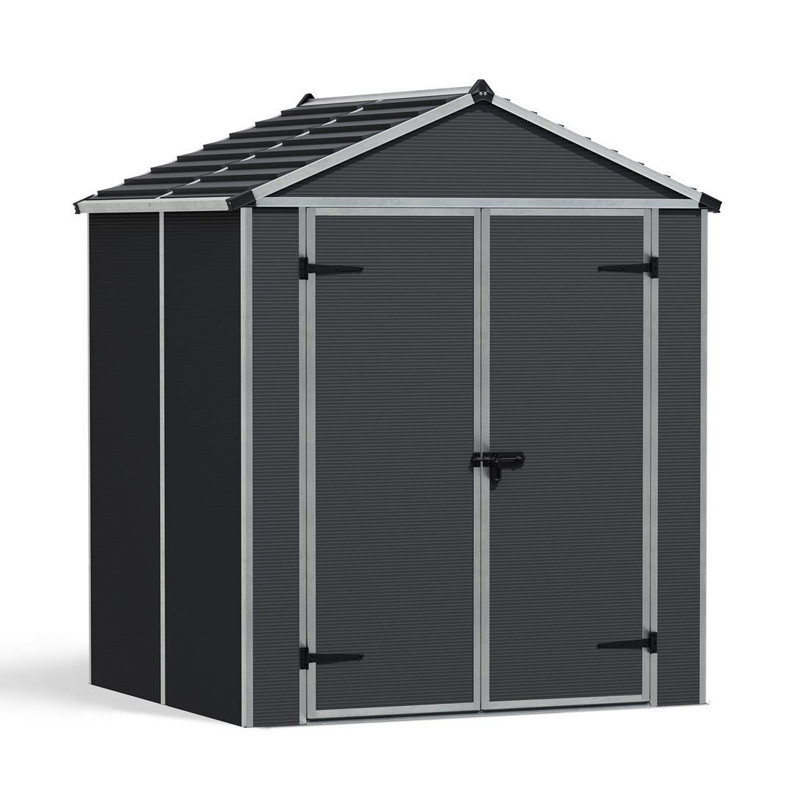 Canopia - Abris de jardin - 185x154cm - Rubicon - Gris foncé