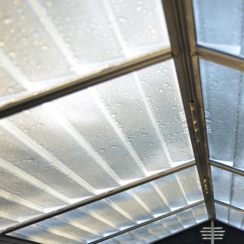 Canopia - Abris de jardin - 185x154cm - Skylight - Gris foncé