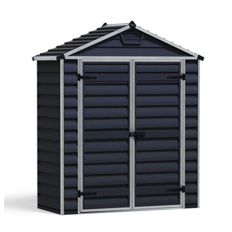 Canopia - Abris de jardin - 185x90cm - Skylight - Gris foncé