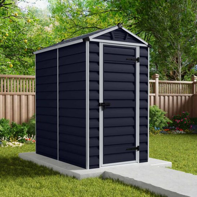 Canopia - Garden shed - 121x177cm - Skylight - Dark grey