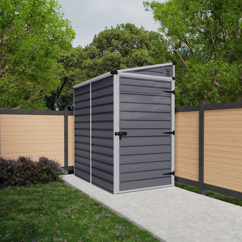 Canopia - Garden shed - 117x177cm - Skylight - Dark grey