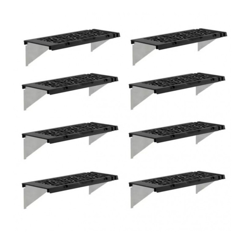 Canopia - Kit de prateleiras para estufas - 2x4 pcs