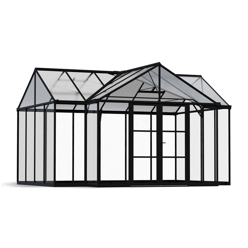Canopia - Serre de jardin - 16m² - Triomphe - Noir