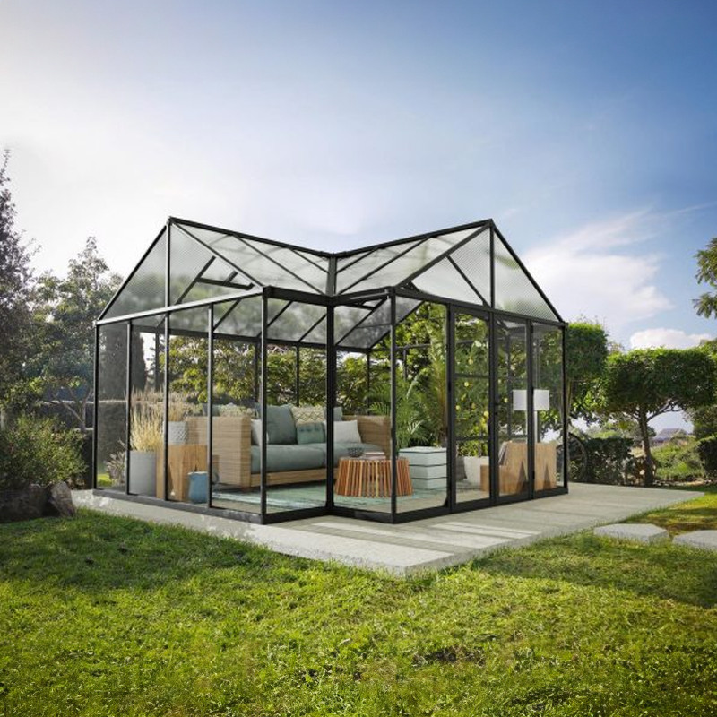 Canopia - Garden greenhouse - 16m² - Triomphe - Black