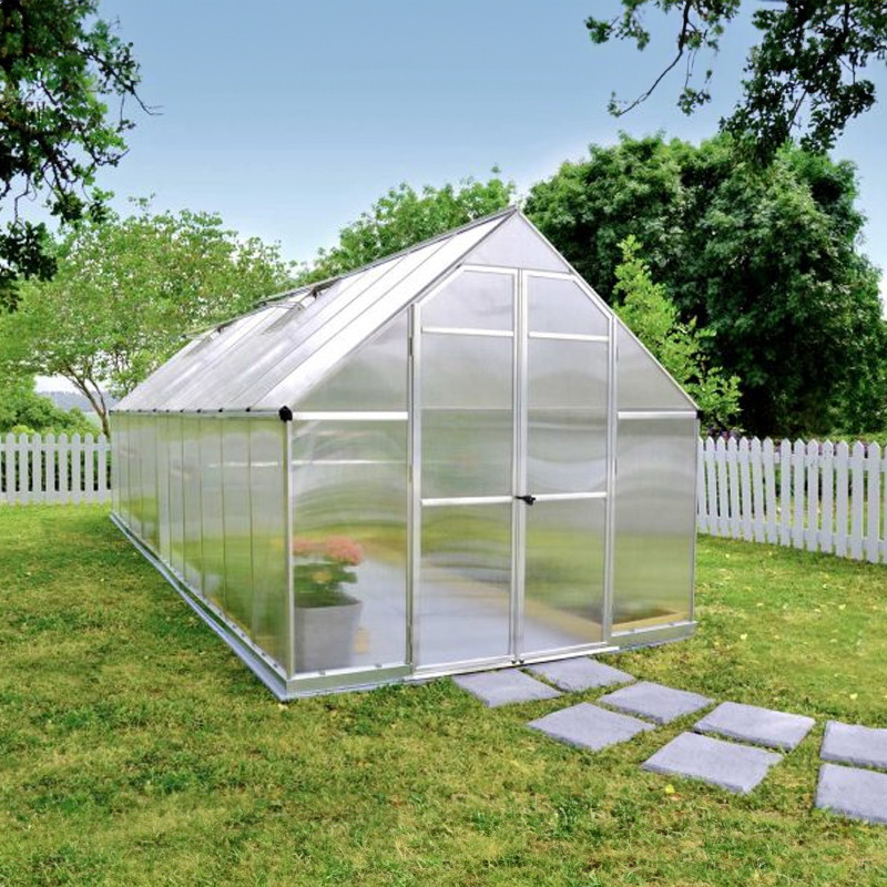 Canopia - Gartenhaus - 244x607 - Essence - Silber