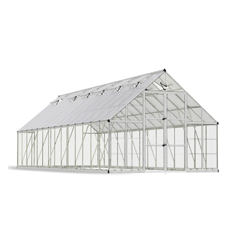 Canopia - Serre de jardin - 304x844 - Balance - Argent