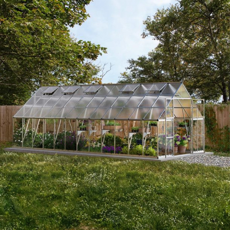 Canopia - Gartenhaus - 304x724 - Waage - Silber