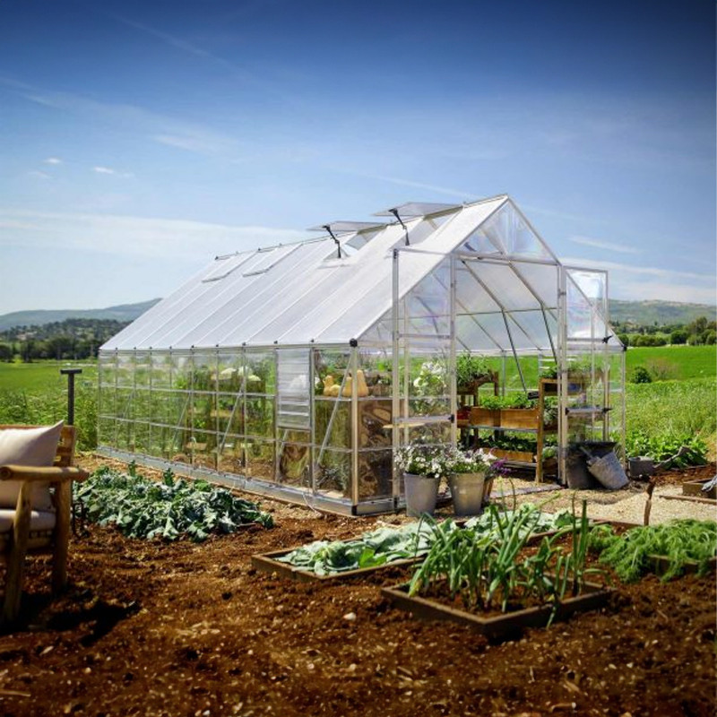 Canopia - Serre de jardin - 304x604 - Balance - Argent