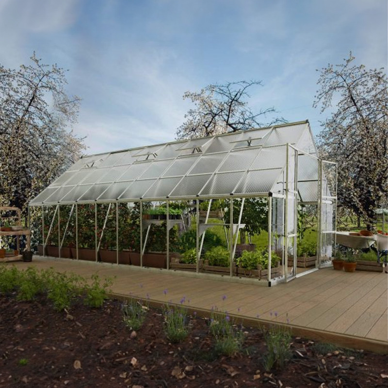 Canopia - Serre de jardin - 304x604 - Balance - Argent
