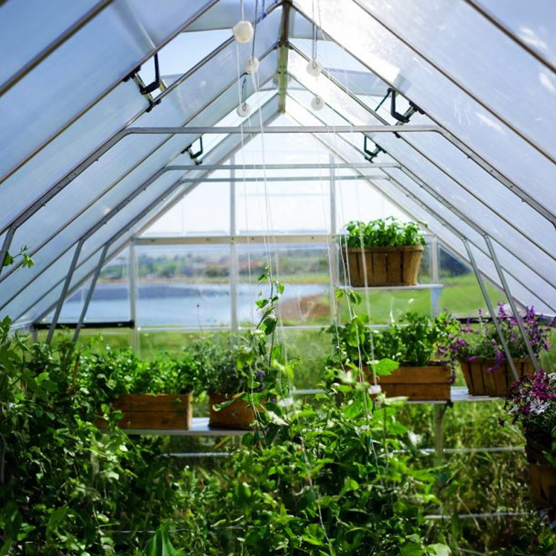 Canopia - Garden greenhouse - 304x604 - Balance - Silver