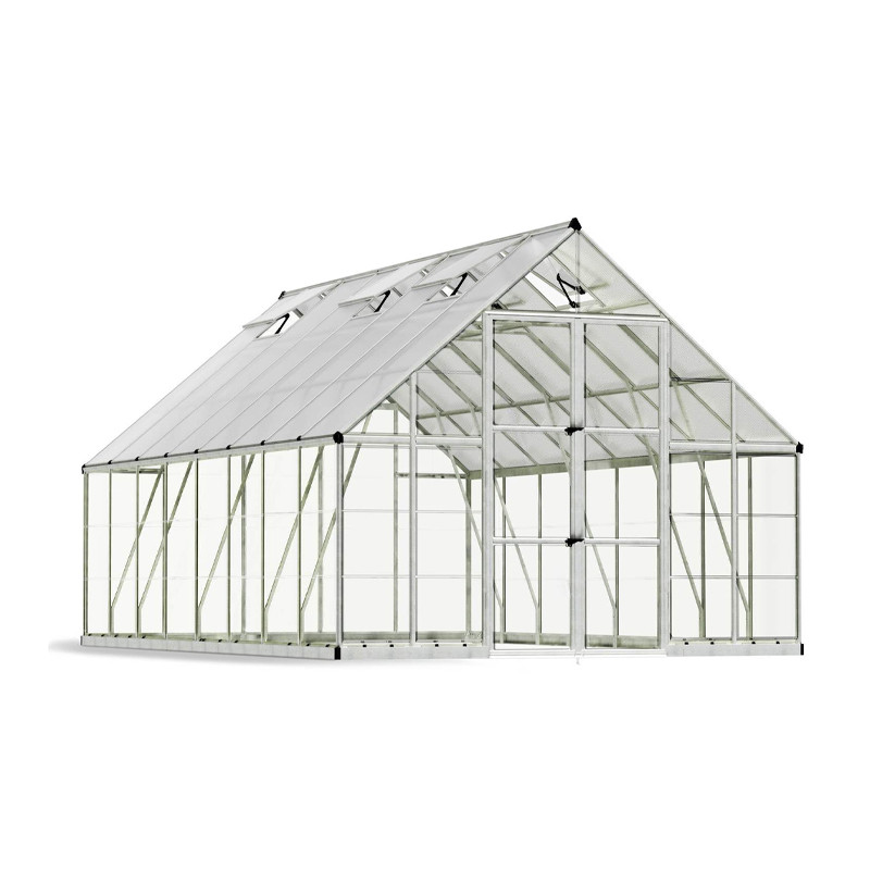 Canopia - Serre de jardin - 304x484 - Balance - Argent