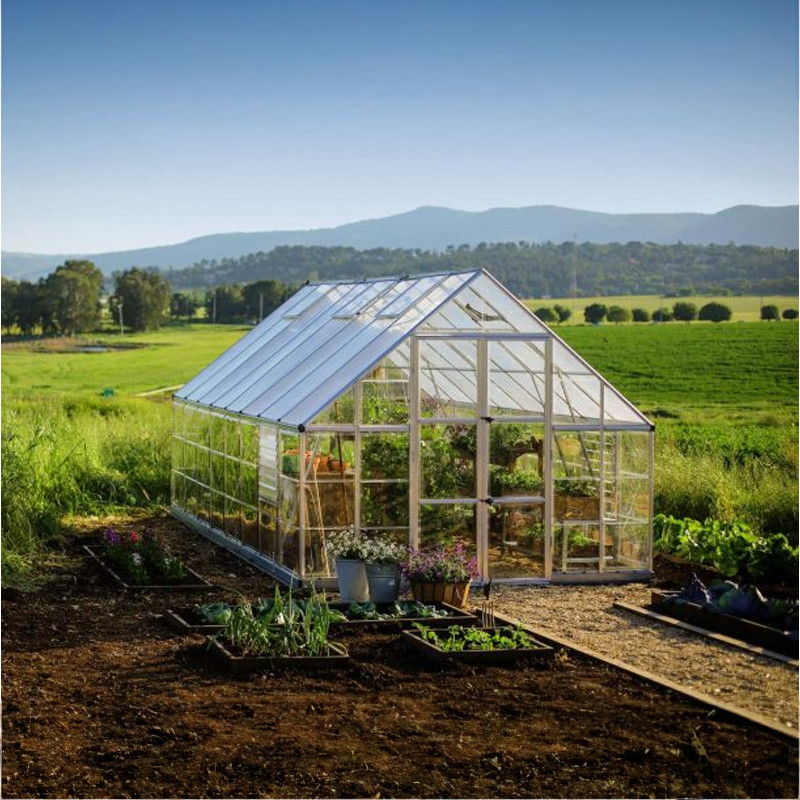 Canopia - Serre de jardin - 304x484 - Balance - Argent