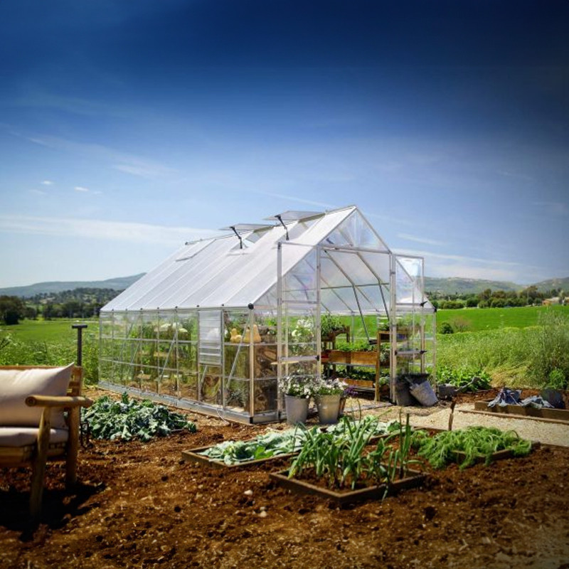 Canopia - Serre de jardin - 304x484 - Balance - Argent
