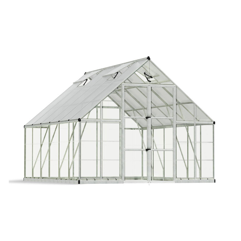Canopia - Serre de jardin - 304x366 - Balance - Argent