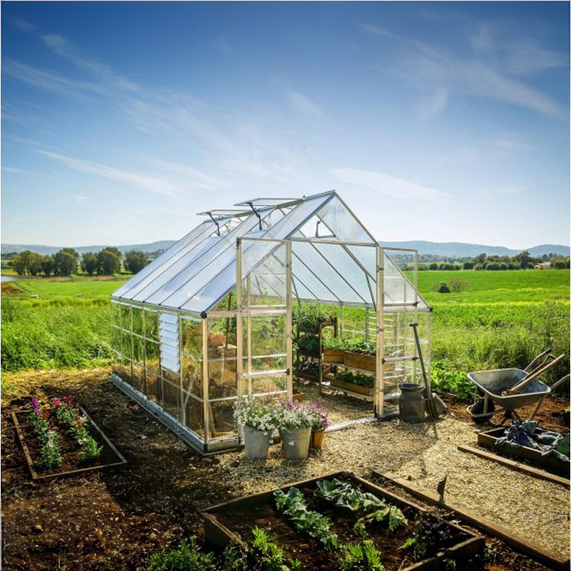 Canopia - Serre de jardin - 304x366 - Balance - Argent