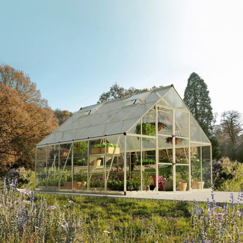 Canopia - Garden greenhouse - 304x366 - Balance - Silver