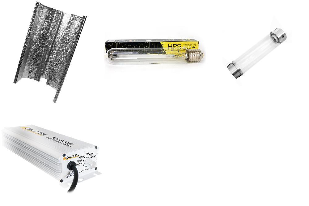 KIT ECLAIRAGE ELECTRONIC 600w SUPERLUMENS 2-ballast-reflecteur-ampoule
