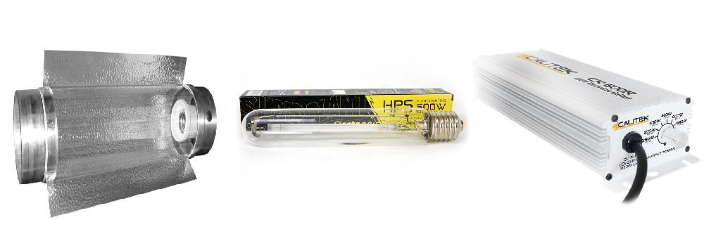 KIT ECLAIRAGE ELECTRONIC 600w SUPERLUMENS 3-ballast-reflecteur-ampoule