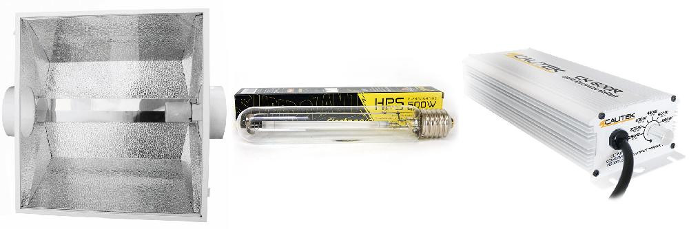 KIT DE ILUMINAÇÃO ELETRÔNICA 600w SUPERLUMENS 10-ballast-reflector-bulbo
