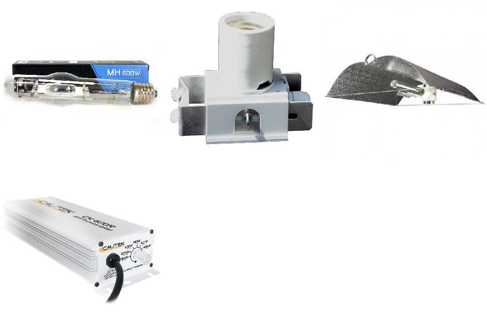 KIT DE ILUMINACIÓN ELECTRÓNICA 600w SUPERLUMENES 17-balasto-reflector-bombilla