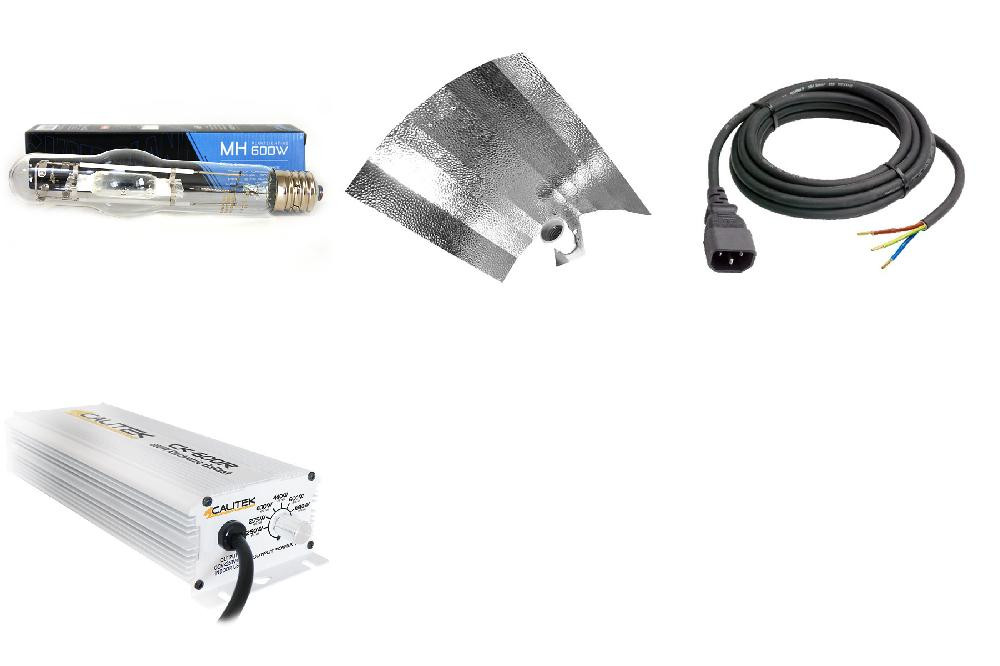 Kit de iluminação eletrónica de 600W Superplant digital 14