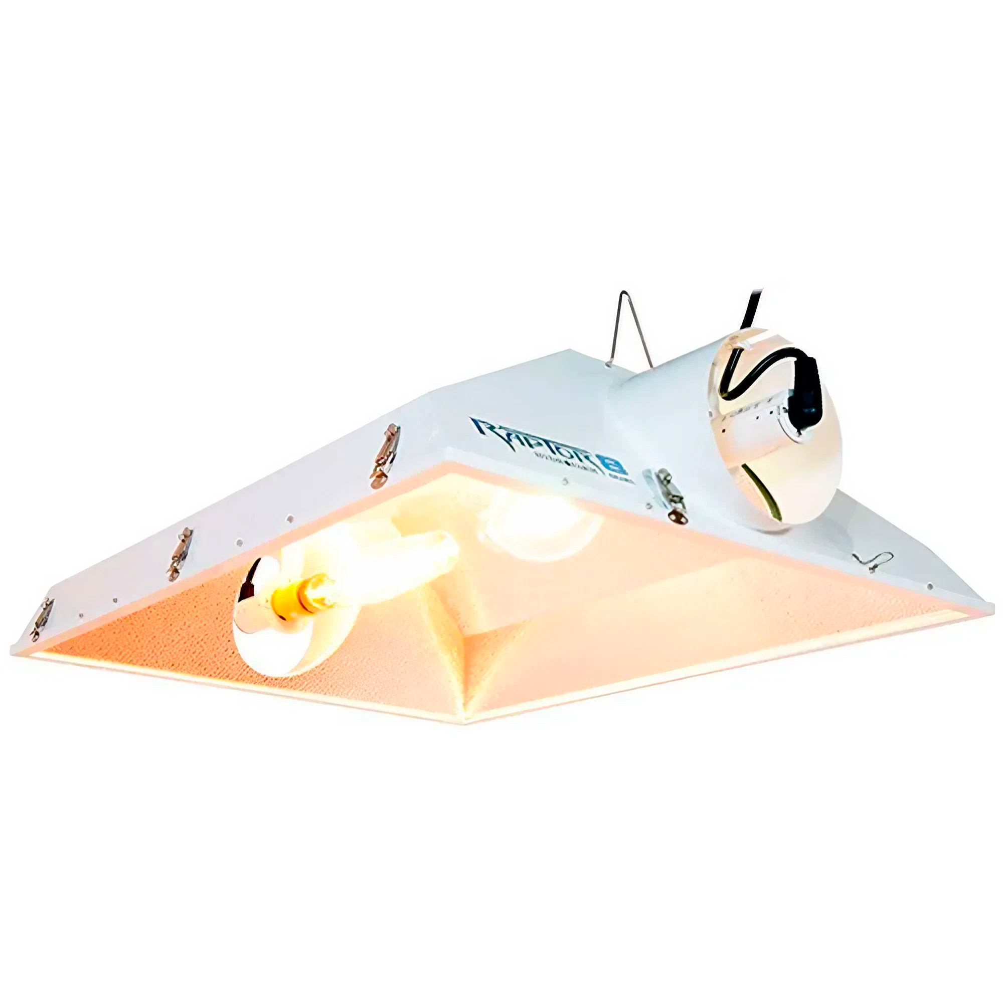 Hydrofarm - Réflecteur Raptor 200mm Double Lampes 2x1000W