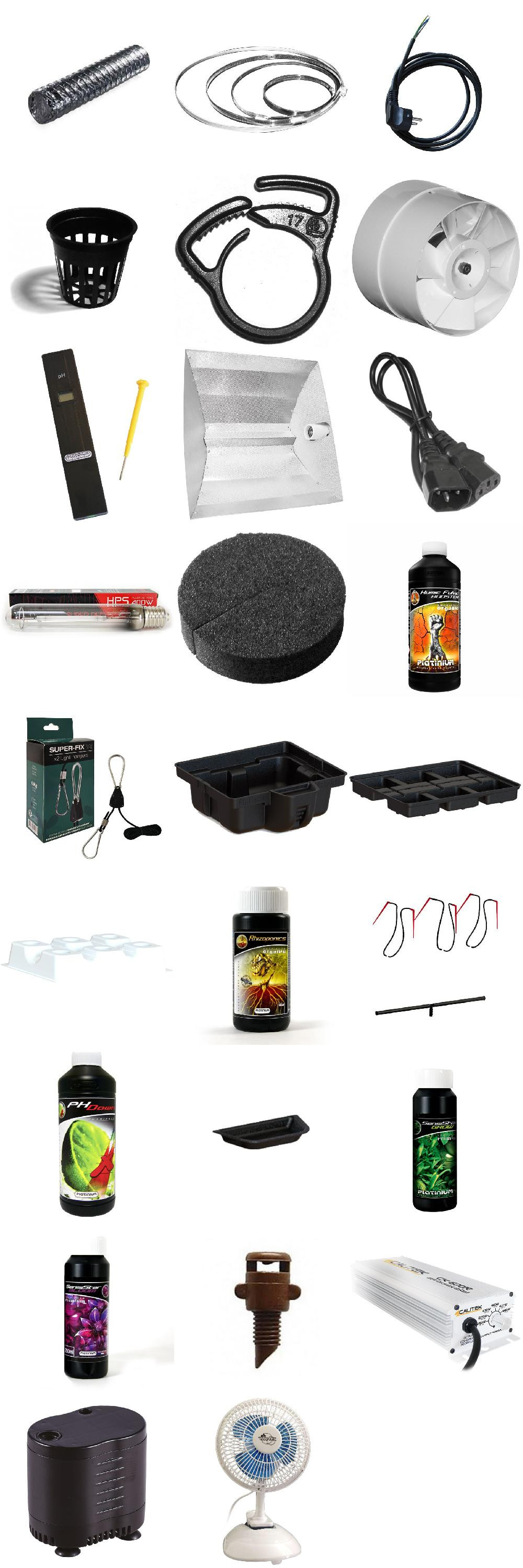PACK culture en intérieur aéroponique AERO MASTER 1 600W