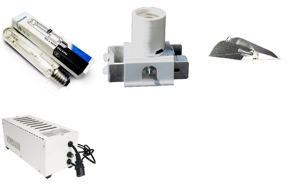 KIT DE ILUMINACIÓN MAGNETICA 600w AJUSTE A LAS ALAS 78-balasto-reflector-bombilla