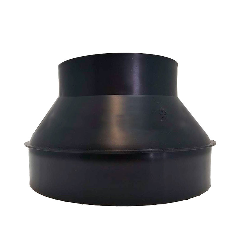 Réducteur 315-250 mm - Adaptateur pour gaine et ventilation - Noir