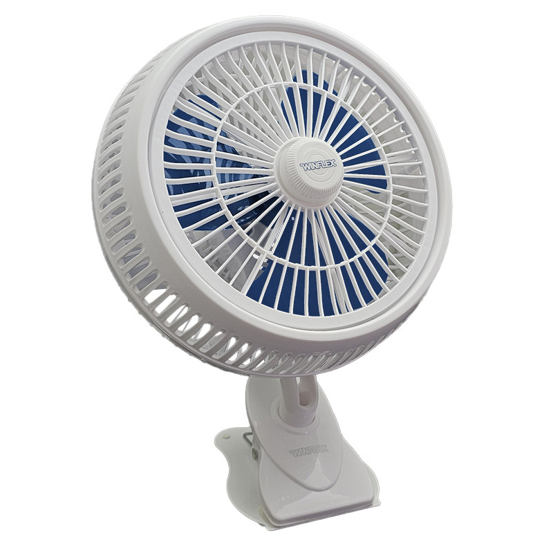 Winflex - Clipfan double oscillating fan - 2 clamps - 25cm 20W