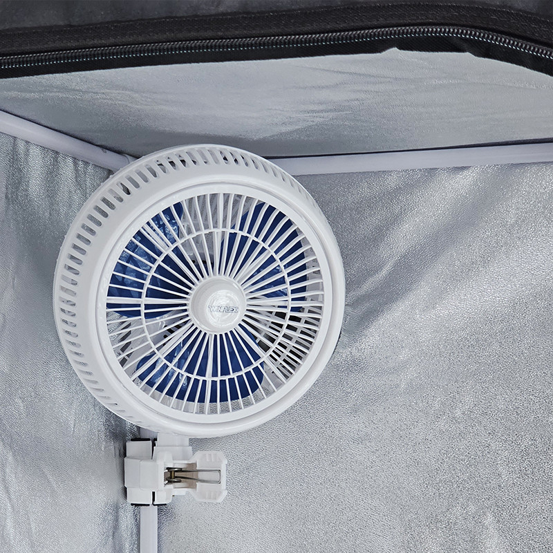 Winflex - Clipfan double oscillating fan - 2 clamps - 25cm 20W