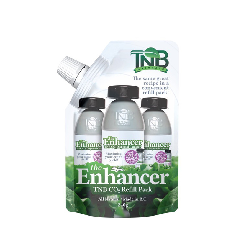 Refill bag for TNB NATURALS THE ENHANCER CO2 cylinder