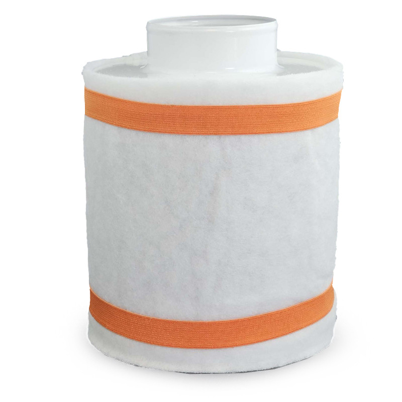 Bullfilter - Eco 100mm Actief koolstoffilter - 200m³/h
