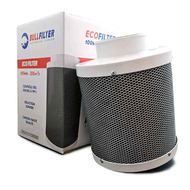 Bullfilter - Eco 100mm Actief koolstoffilter - 200m³/h
