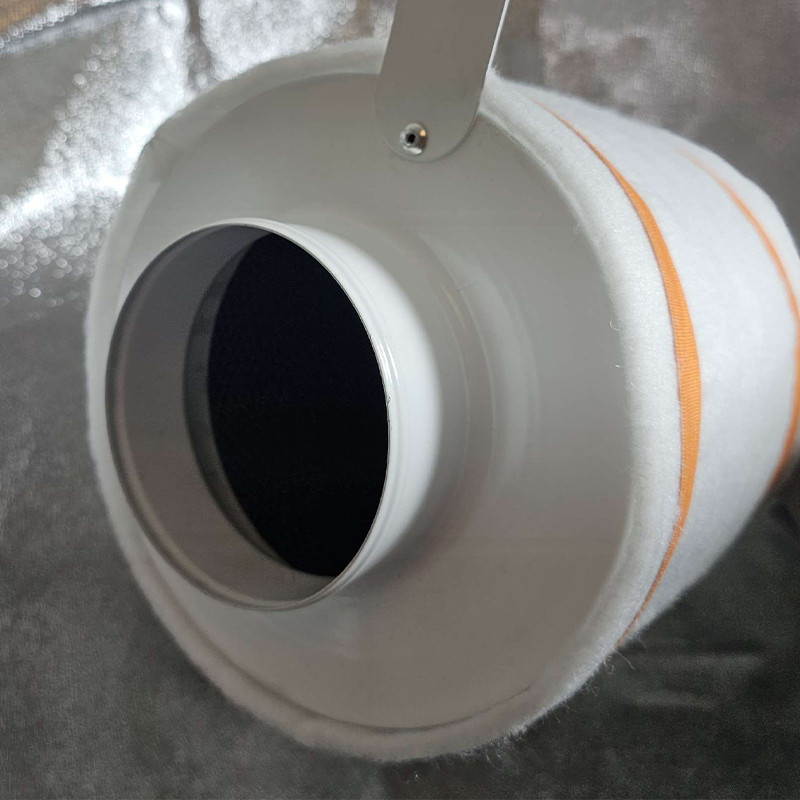Bullfilter - Eco 100mm Actief koolstoffilter - 200m³/h