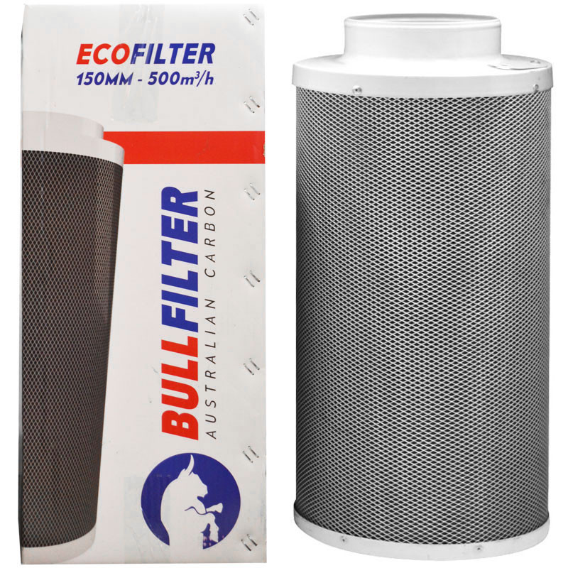 Bullfilter - Eco 150mm activated carbon filter - 500m³/h