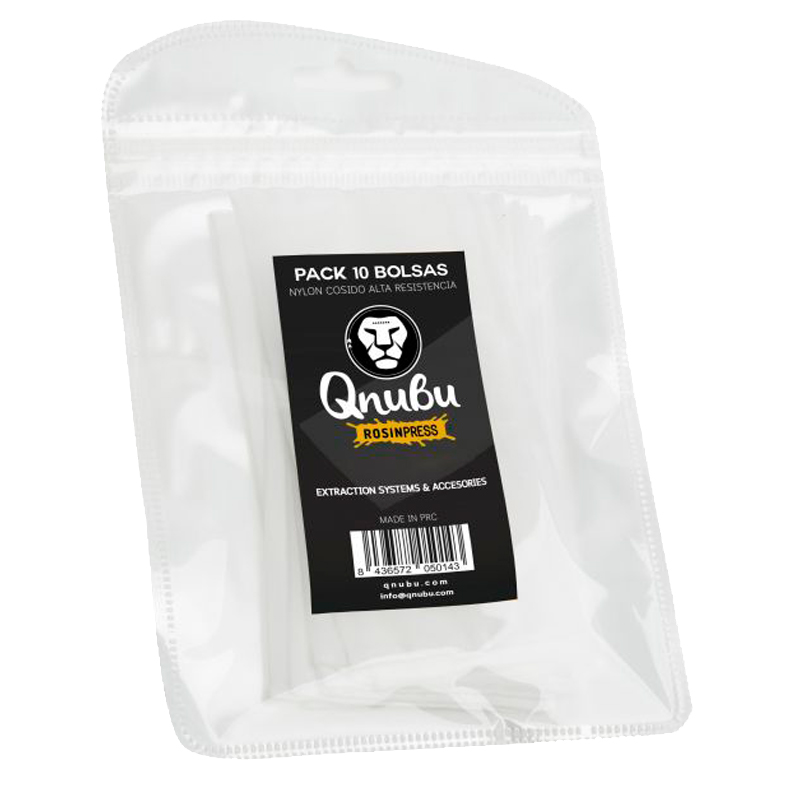 Qnubu Press - Lot de 10 sacs d'extraction 90µ - 11x11cm