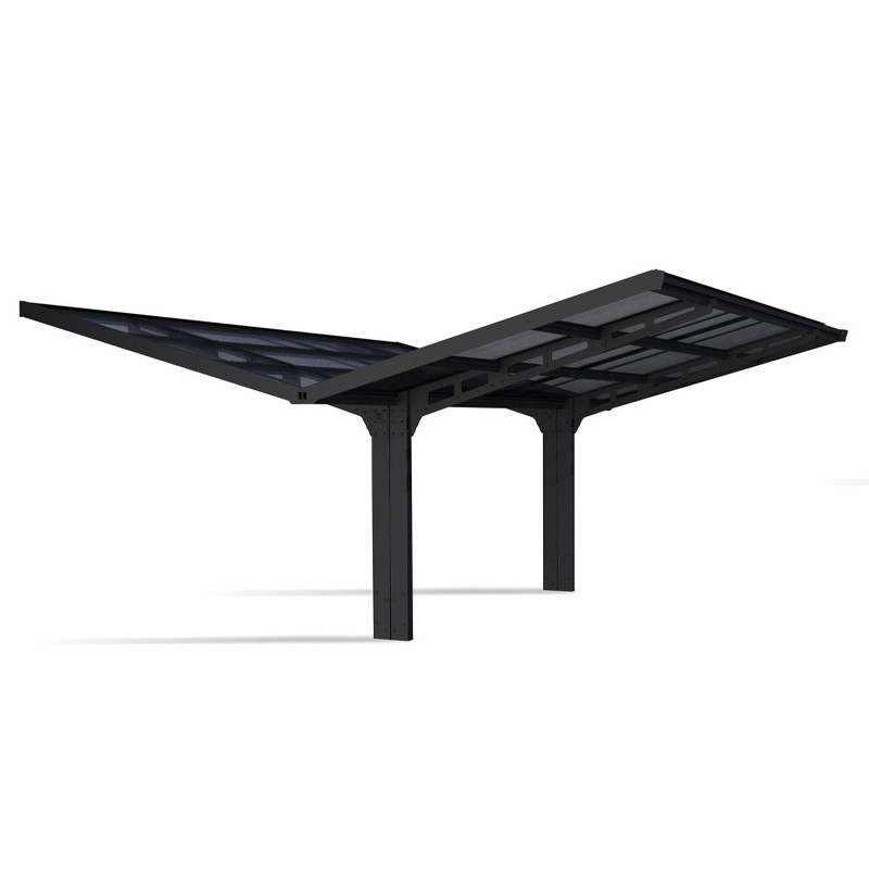 Canopia - Carport double Sydney Black Wings - 5.4 x 5.9 m