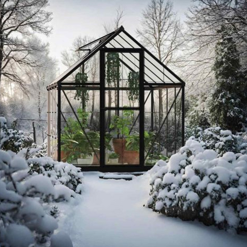 Canopia - Garden greenhouse - Hybrid Black edition - 247x185cm
