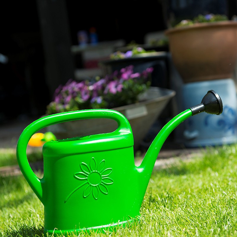 CIS - Green PE Watering Can - 2 liters