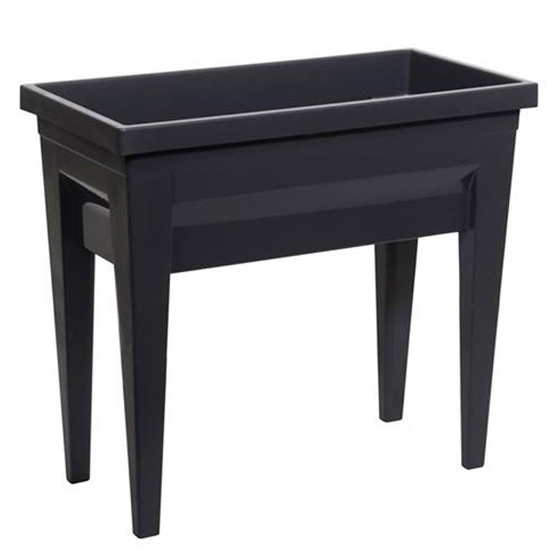 EDA - Potager Veg&table City -76x38.5x68CM 57L - Gris Anthracite