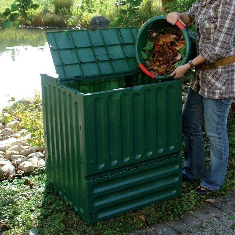 Garantia - Composteur Eco King 600L vert Sunny