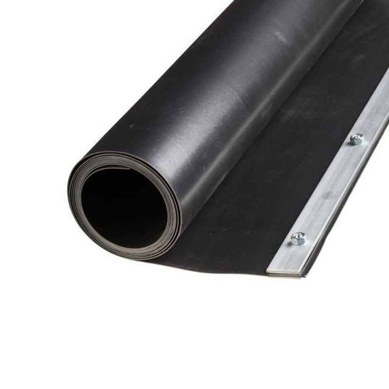 Nature - Barreira de raízes com calha de fecho - preto 70cmX5m