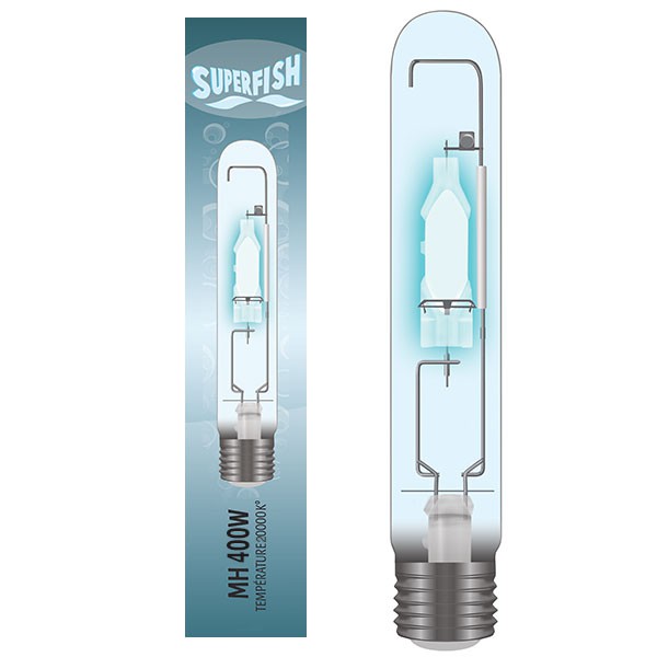 Ampoule 400W MH 20.000°K, spécial croissance